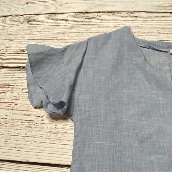 Madewell Sundrift Ruffle Top Sz XS - Picture 12 of 15